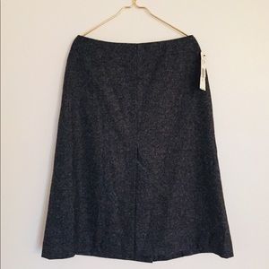 NWT Burns Wool Midi Skirt 14